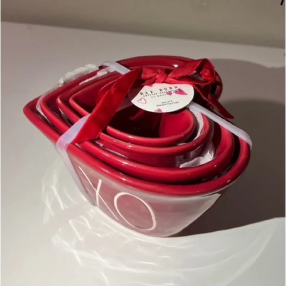 Rae Dunn heart XOXO measuring cups (BUY NOW) - Picture 5 of 7